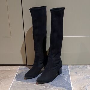 Peter Kaiser Black Knee-High Women's Boots